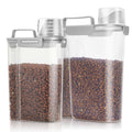 2 Pack Airtight Pet Food Storage Containers with Spout U891109