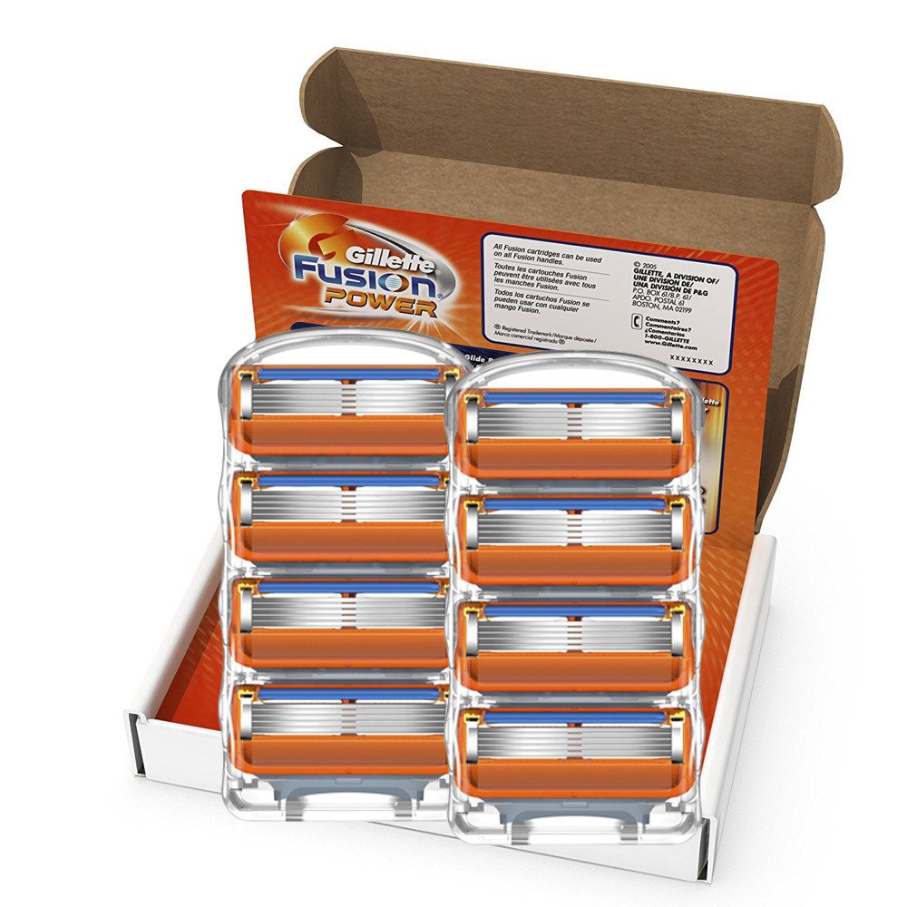 Men's Razor Blade Refills, 8 Count U5107