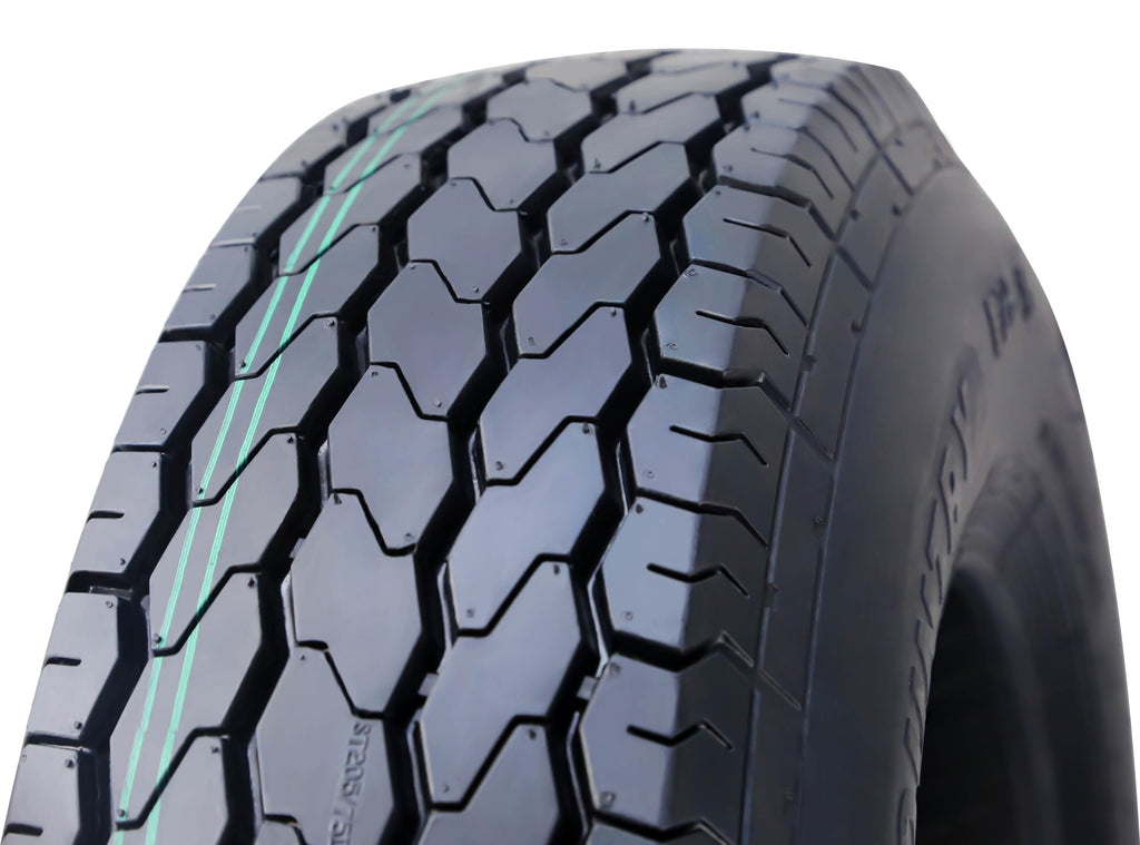 Trailer Tire Wheel ST205/75D15 6PR 101L 5X4.5 White Spoke Pk2 X247082