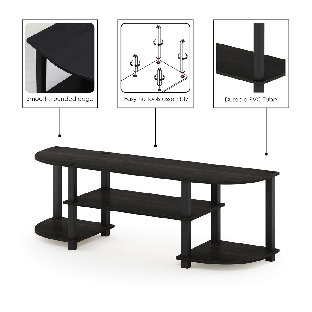 Black 3-Tier TV Stand G977348