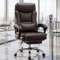 Brown PU Leather High Back Ergonomic Executive Office Chair T572027