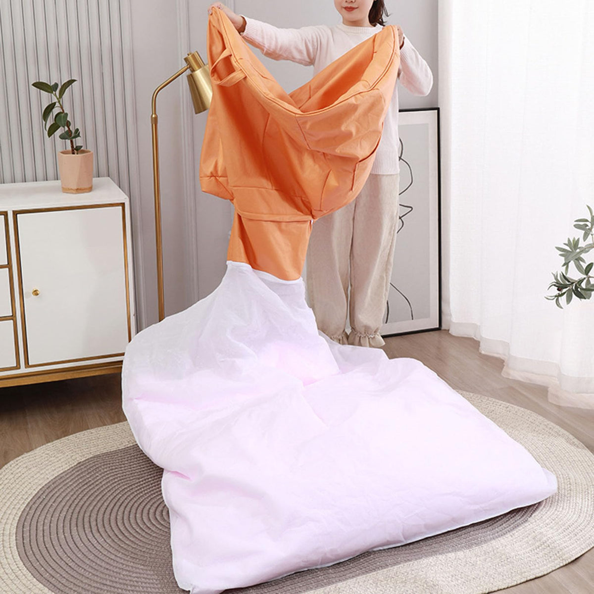 Yellow Bean Bag Chair Cover M102635