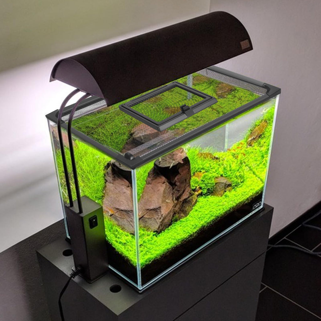 43"x27" Magnetic Aquarium Lid with Feeding Window U16442