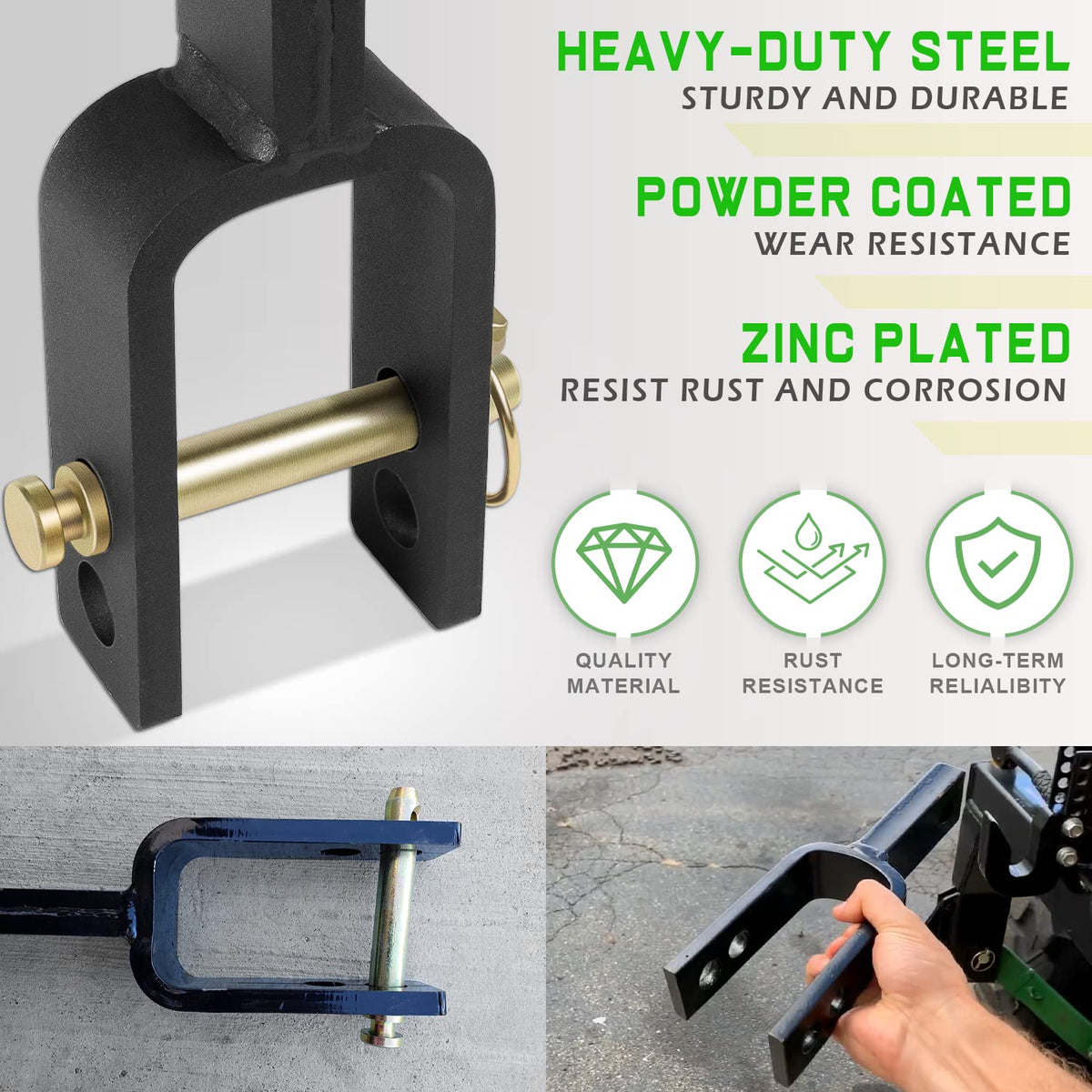 Category 1 3-Point Quick Hitch Adapter B213869