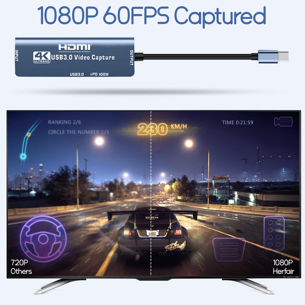 4K HDMI to USB Capture Card M1320