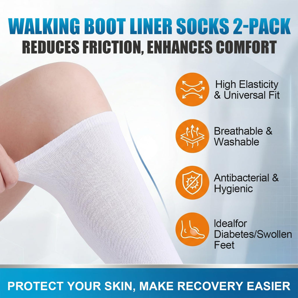 Inflatable Walker Fracture Boot with Replacement Sock Liner (Medium) F866404