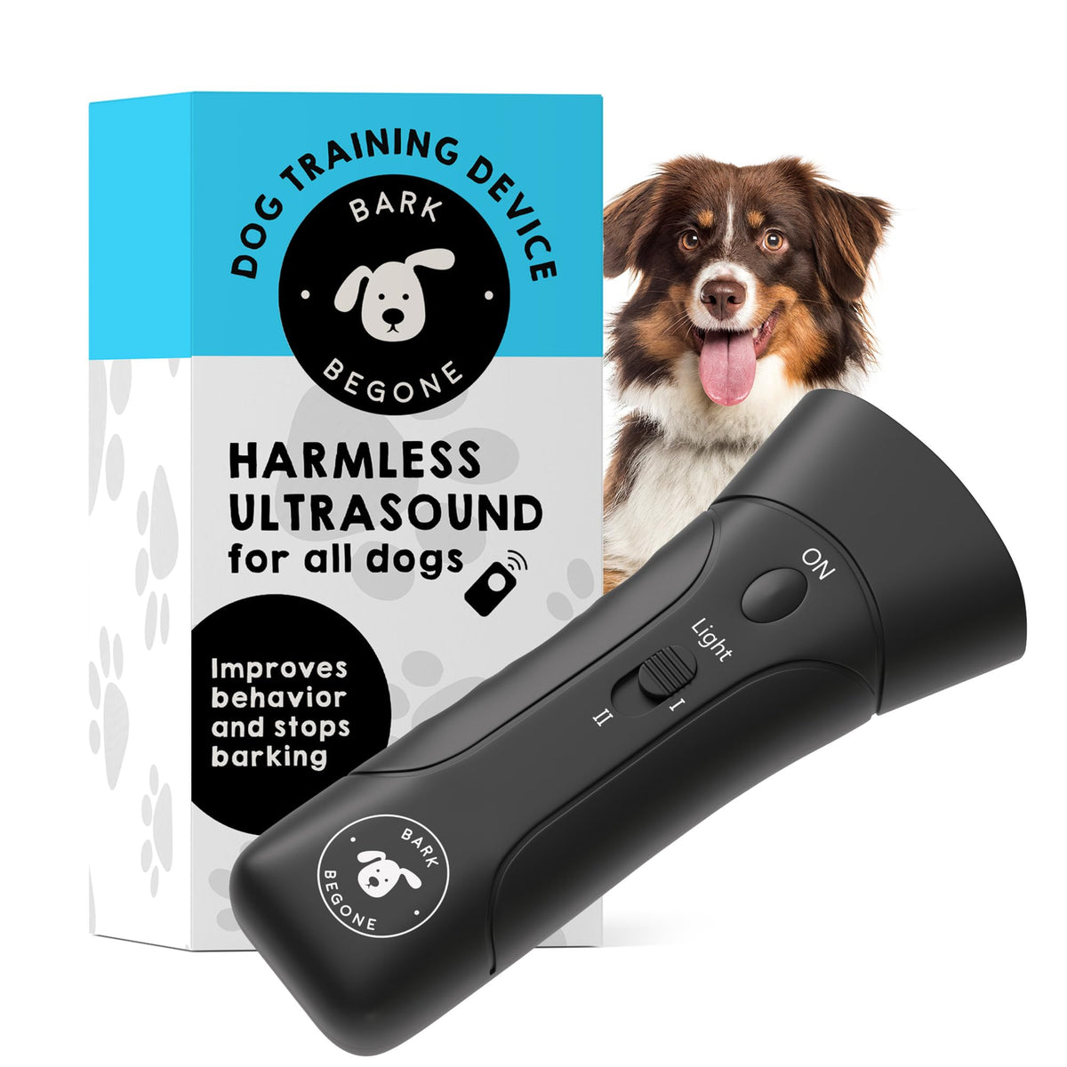 Ultrasonic Dog Bark Deterrent & Behavior Corrector O775383