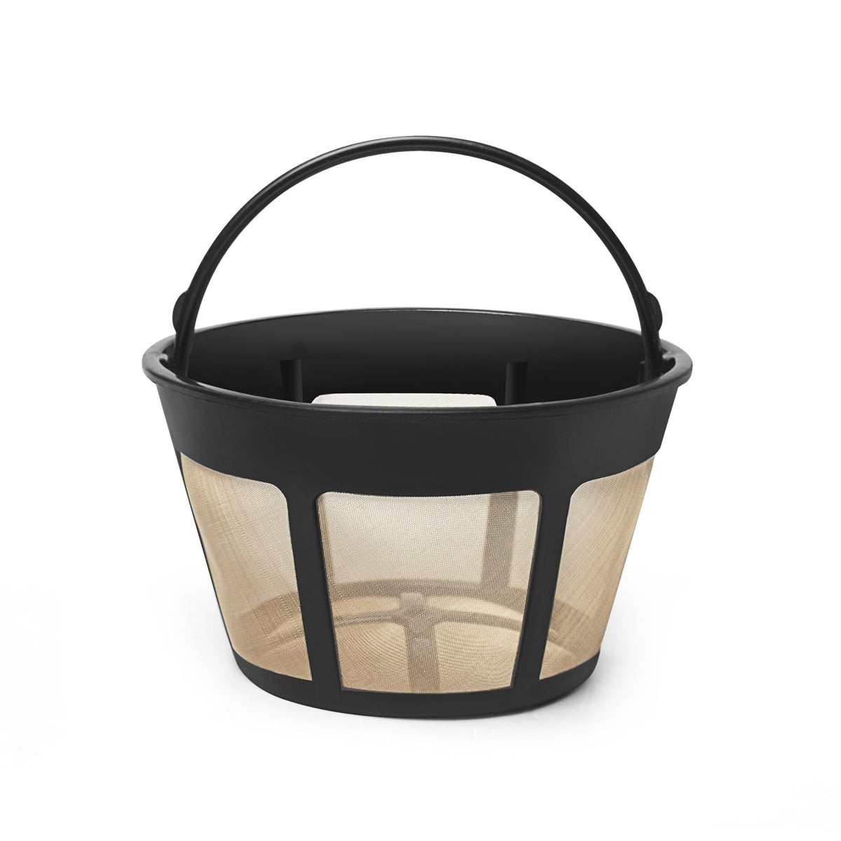 8-12 Cup Reusable Coffee Filter Basket with Mesh Bottom D5006