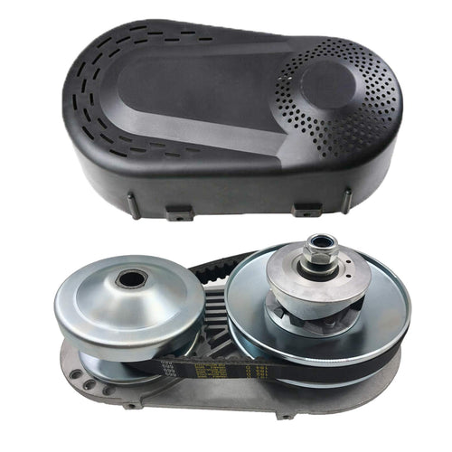 1 Inch Torque Converter Go Kart Pulley Kit with 10T #40 41 and 12T #35 Sprocket Y36589