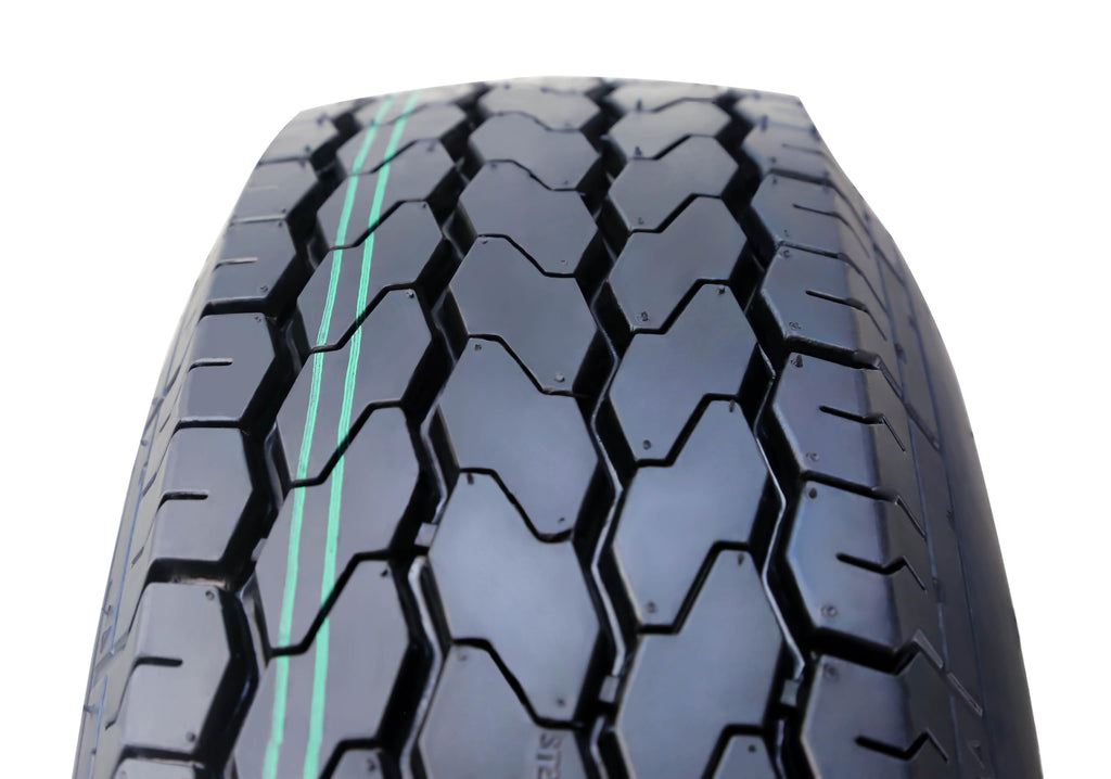 Trailer Tire Wheel ST205/75D15 6PR 101L 5X4.5 White Spoke Pk2 X247082