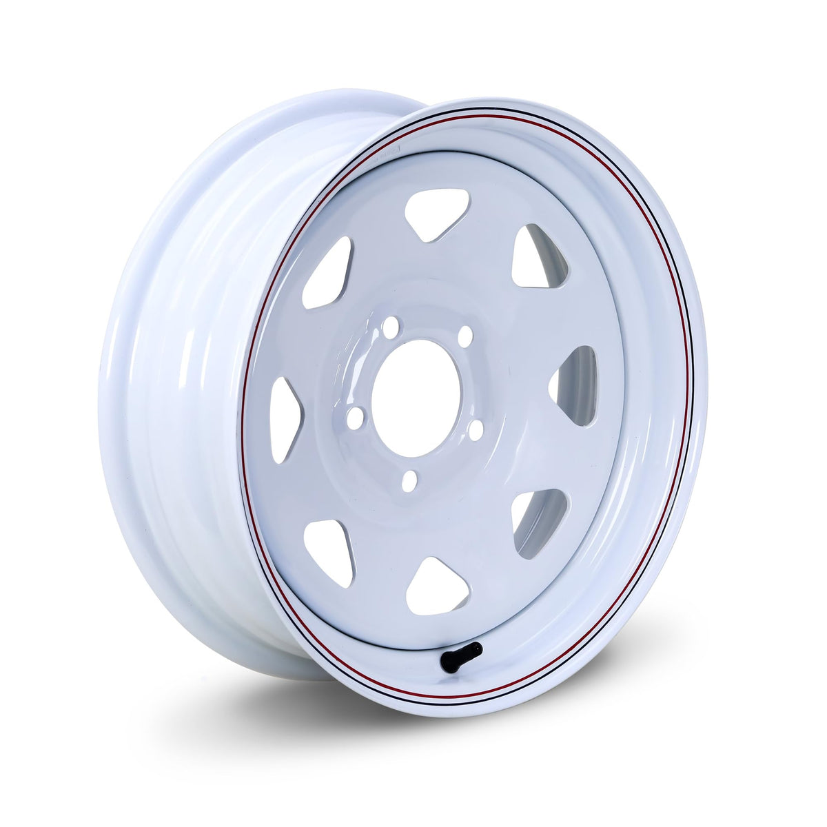 Trailer Tire Wheel ST205/75D15 6PR 101L 5X4.5 White Spoke Pk2 X247082