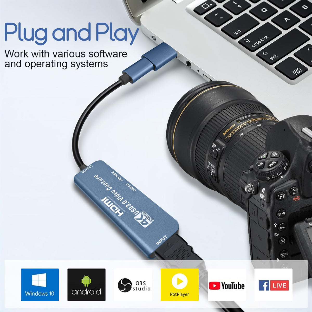4K HDMI to USB Capture Card M1320