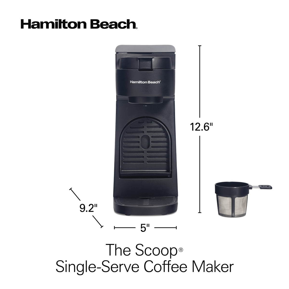 Single Serve Coffee Maker Black M945159