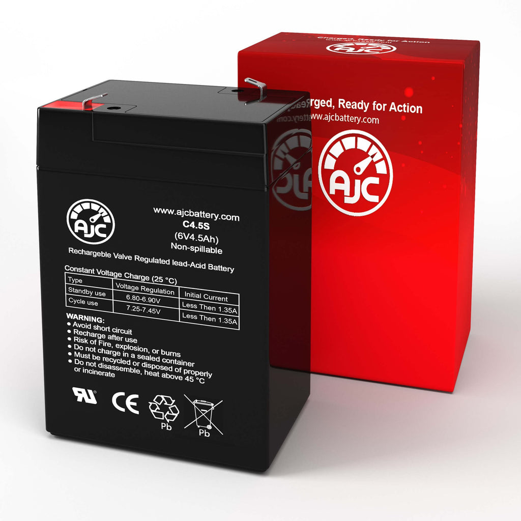 6V 4.5Ah Sealed Lead Acid Battery R806818