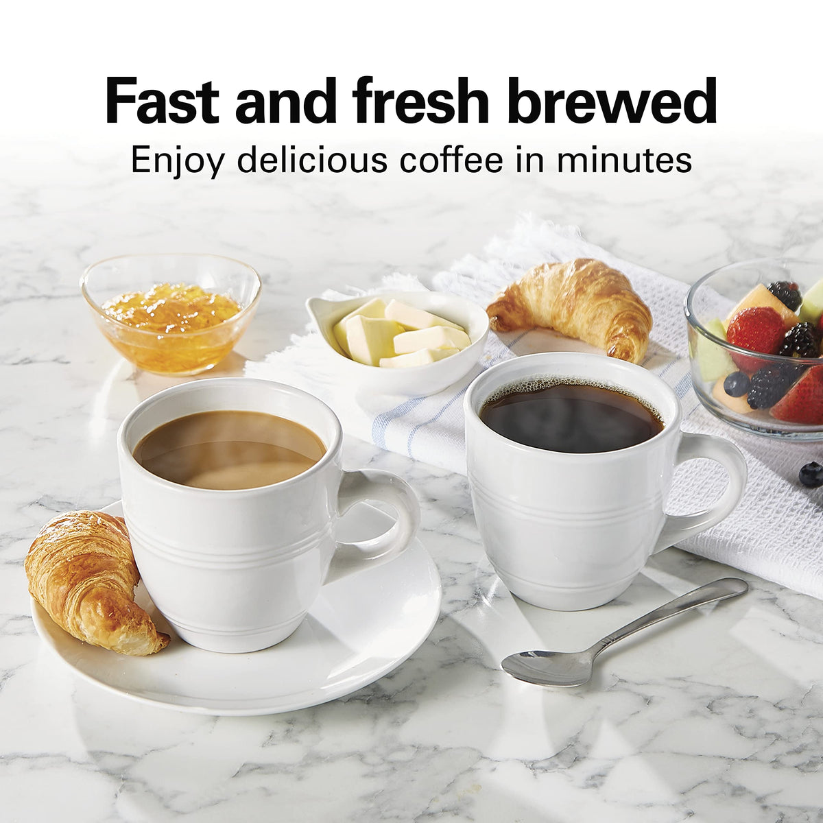 Single Serve Coffee Maker Black M945159