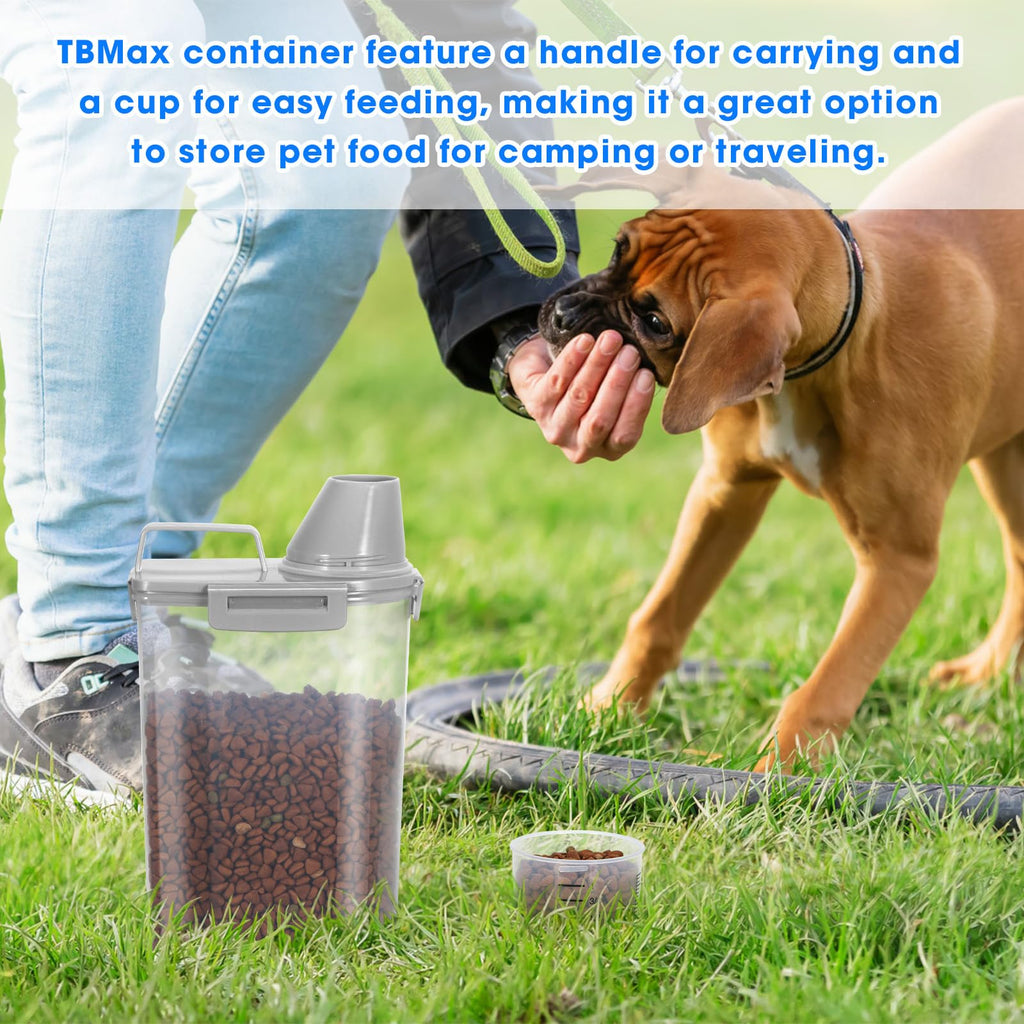 2 Pack Airtight Pet Food Storage Containers with Spout U891109