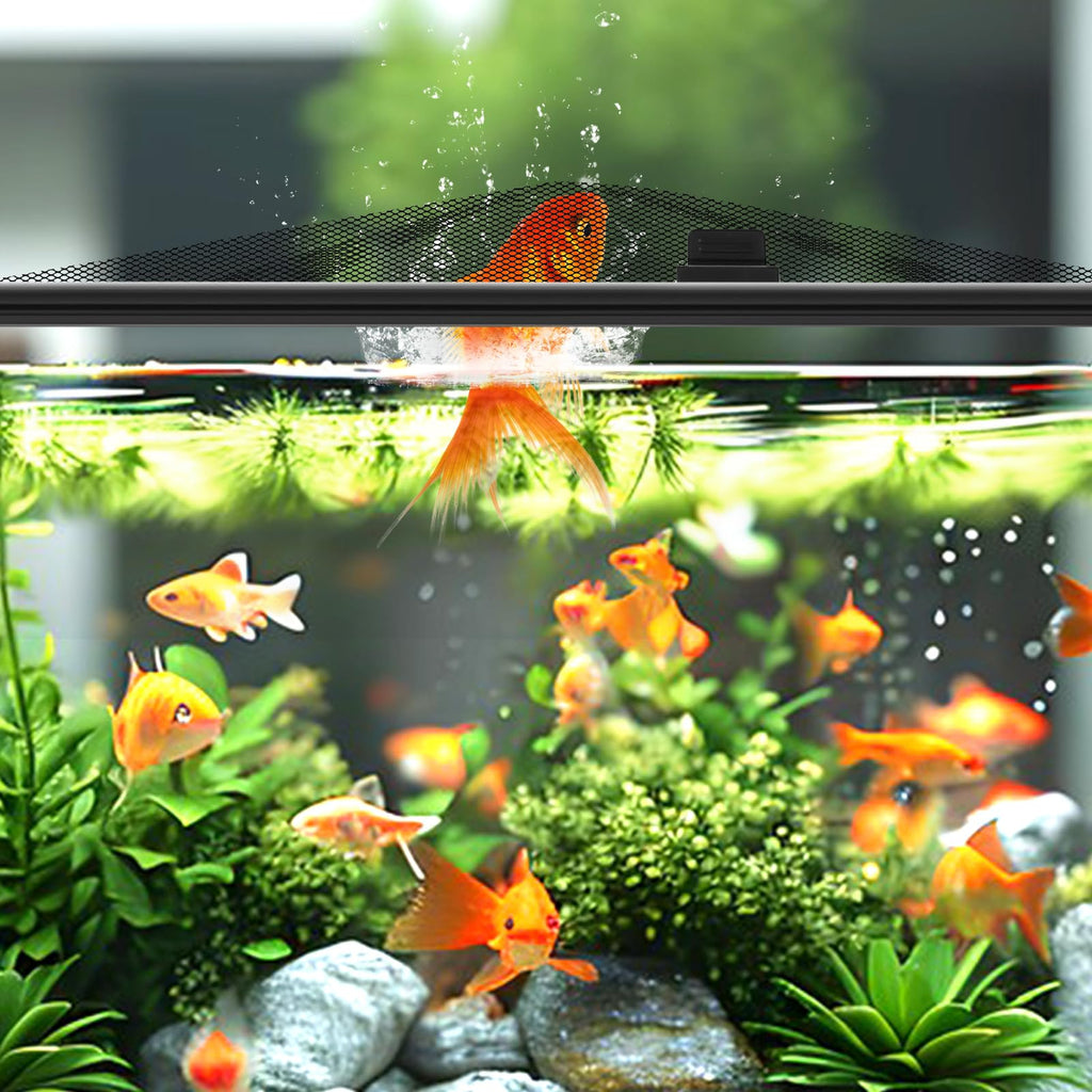 43"x27" Magnetic Aquarium Lid with Feeding Window U16442