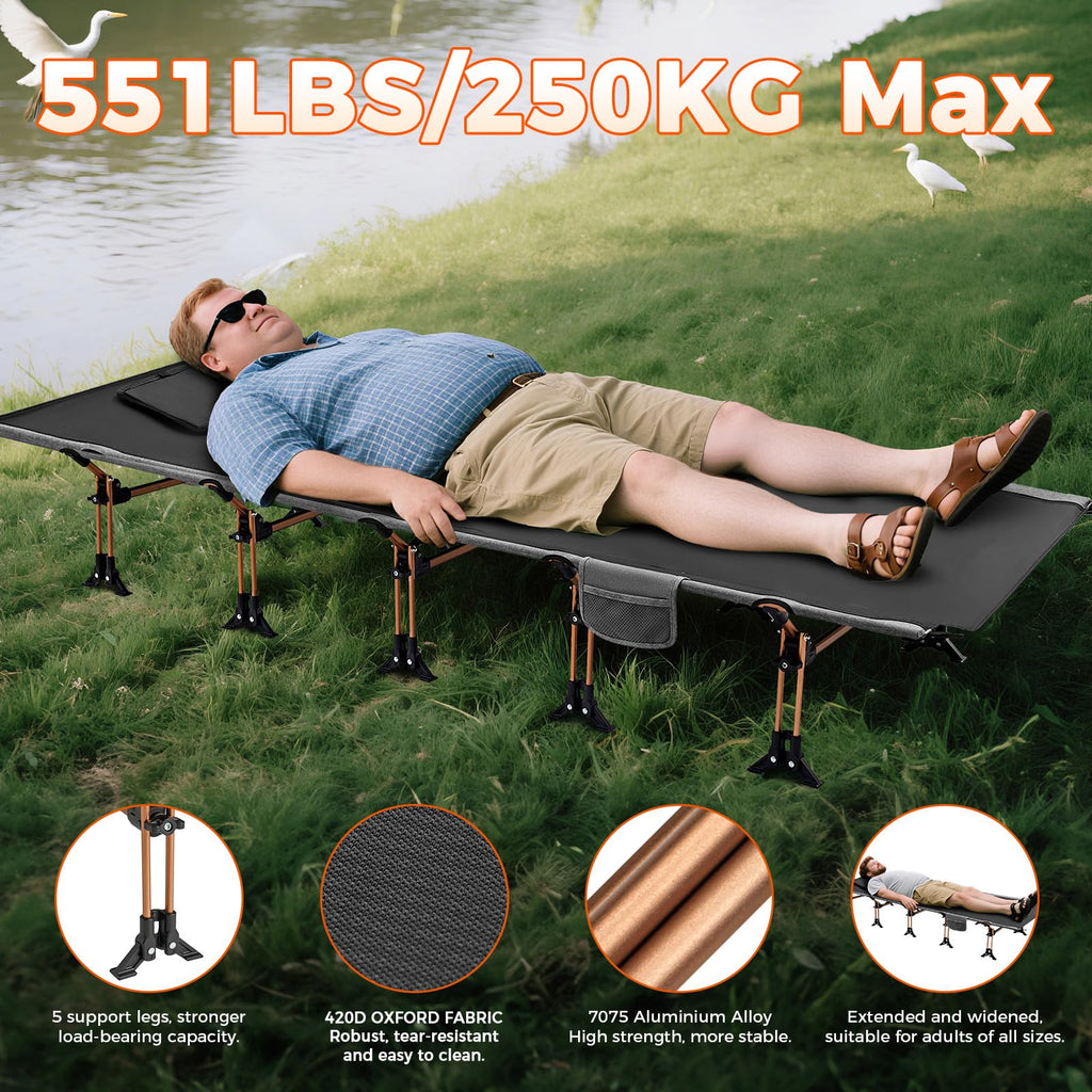 Lightweight Camping Cot N663