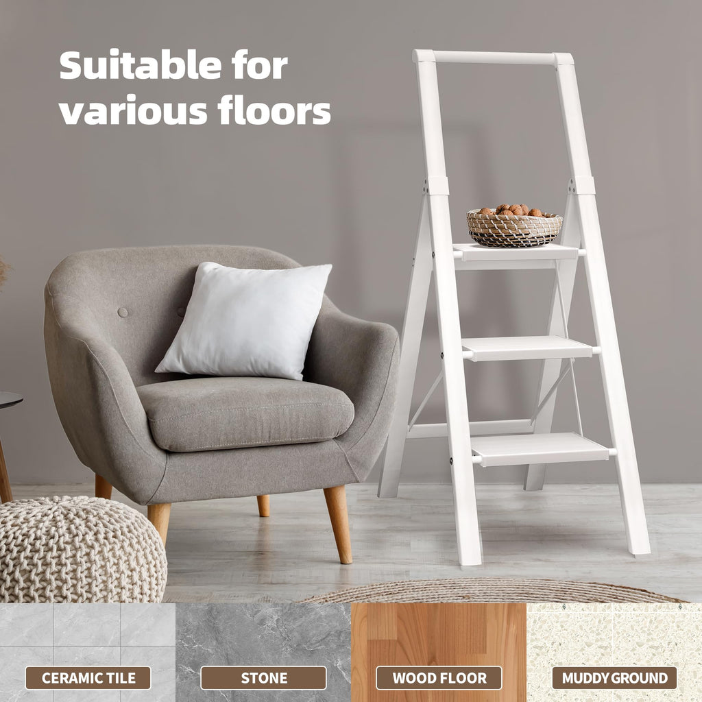 Aluminum 3 Step Ladder D531