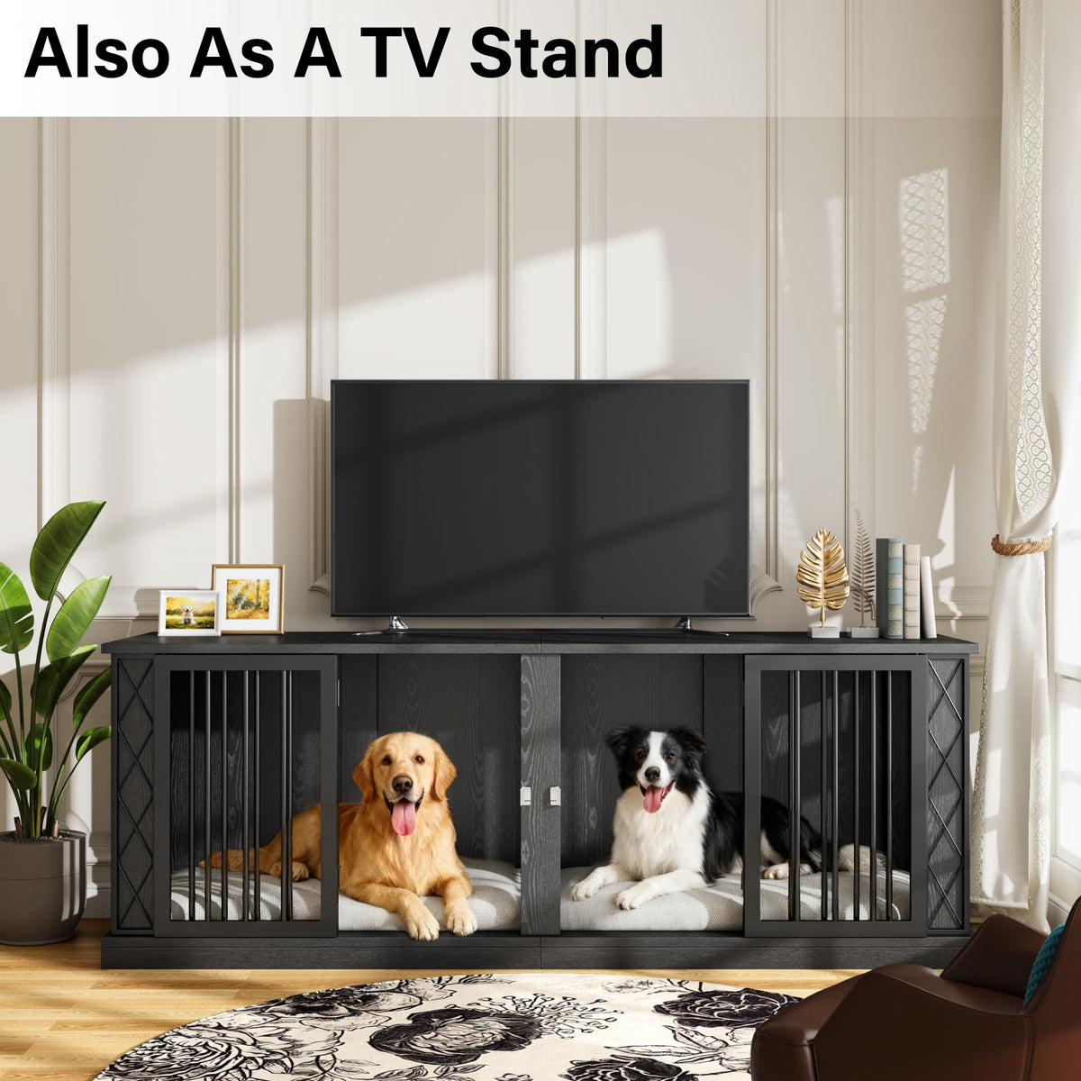 Large Heavy Duty Dog Crate Furniture Y330524