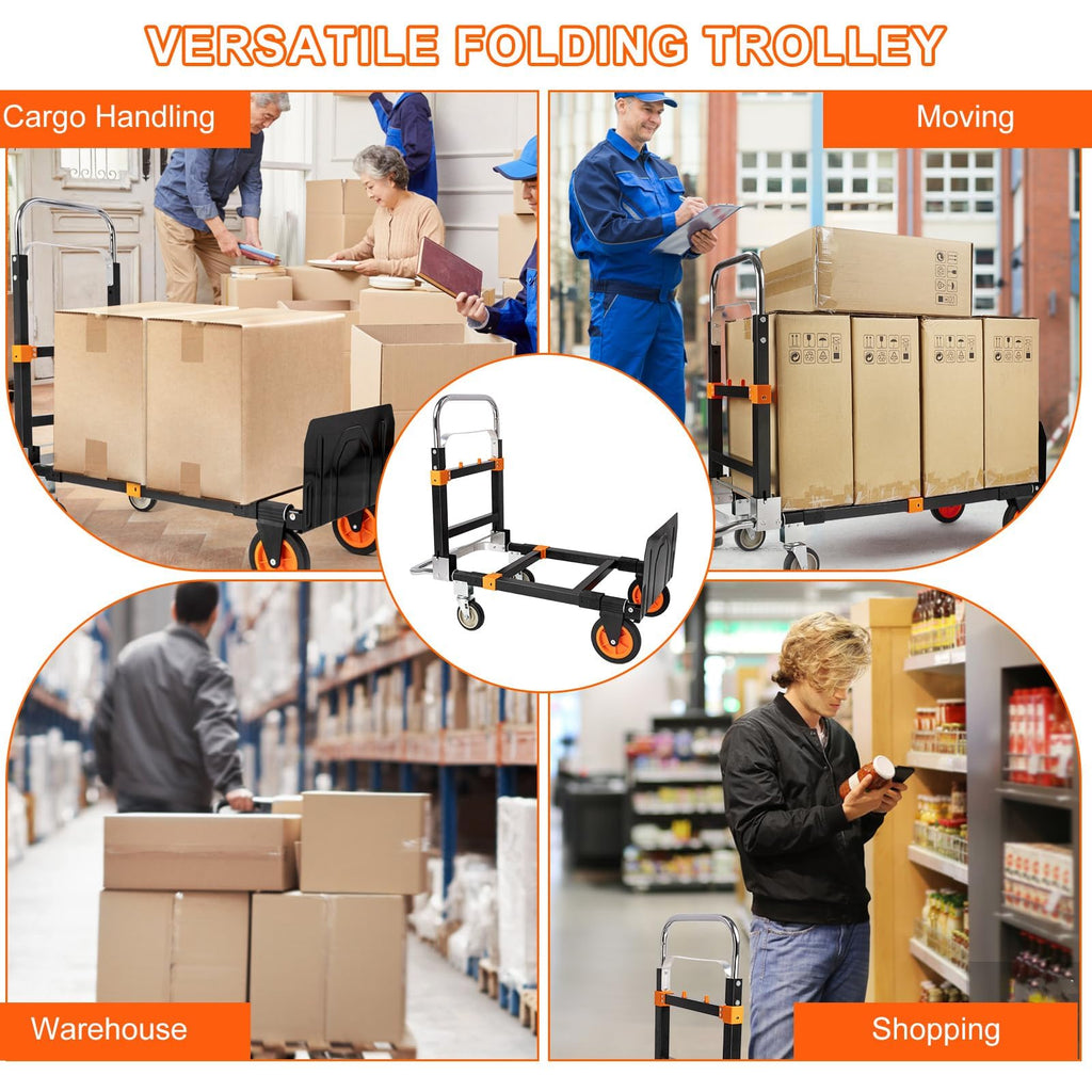 3-in-1 Folding Hand Truck Dolly E37537