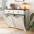Double Tilt-Out Trash Cabinet for 2x10 Gallon Cans A825
