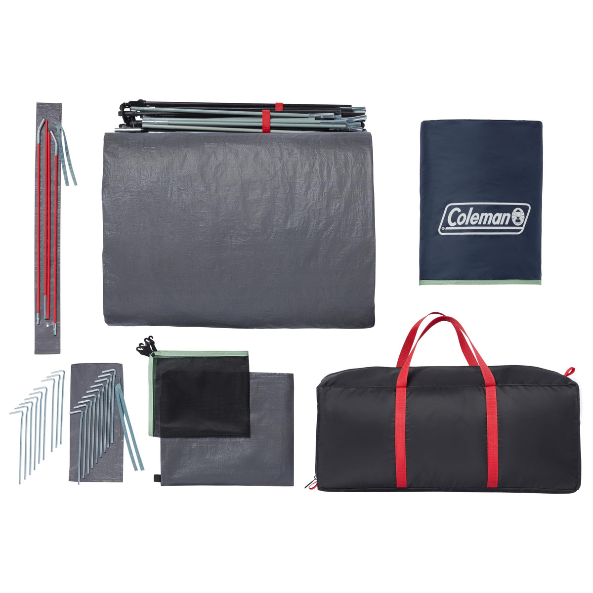 Large Family Tent with Rainfly & Carry Bag L42354