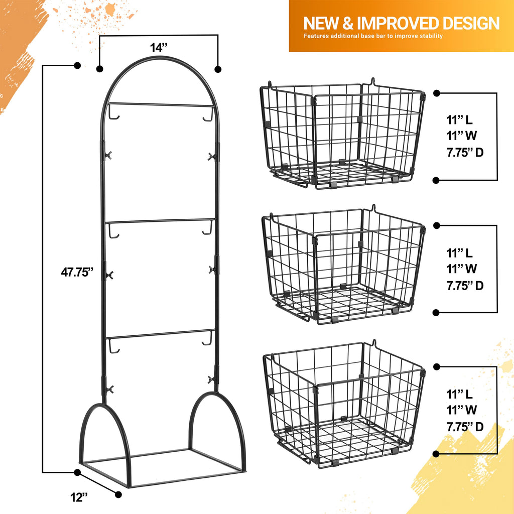 3 Tier Basket Stand V630085