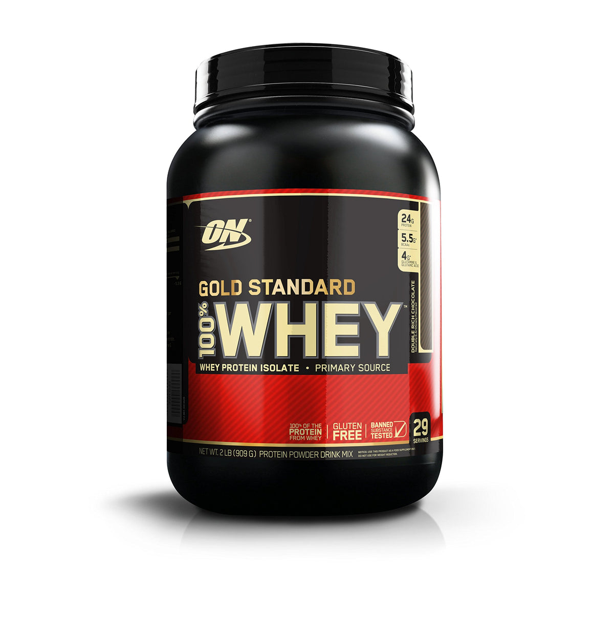 Double Rich Chocolate Whey Protein Powder 2 Pound B2924