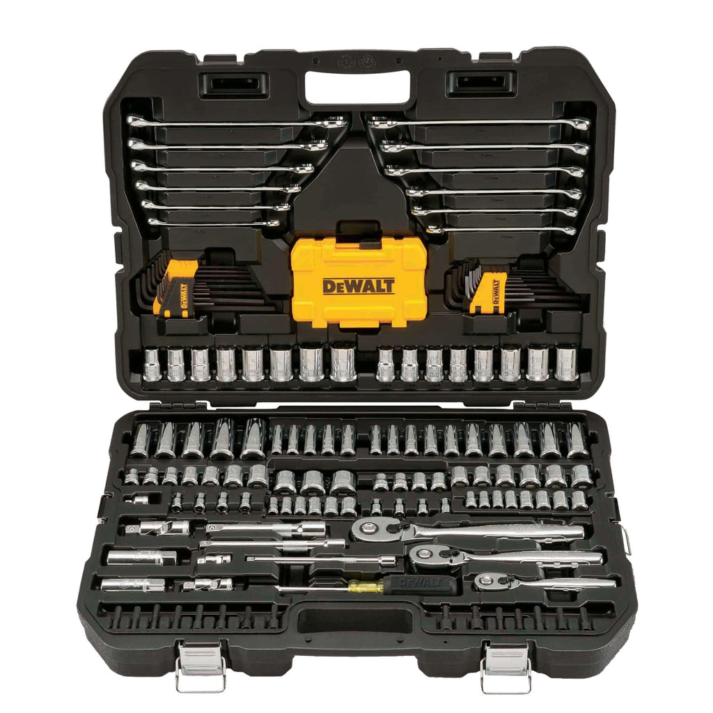 168-Piece Mechanic Tool Set with Case, Metric and Standard C863742