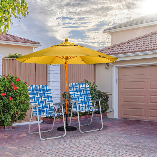 2 Pcs Webbed Folding Beach Chair P528