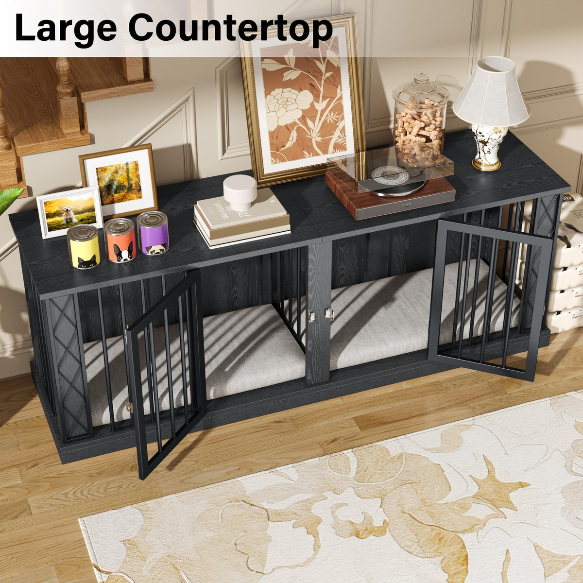 Large Heavy Duty Dog Crate Furniture Y330524