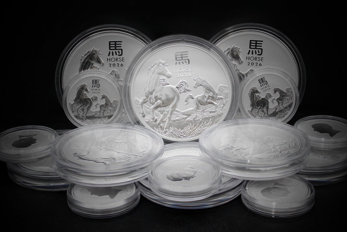 1 oz Australian Silver Lunar Year of the Horse Coin V1538