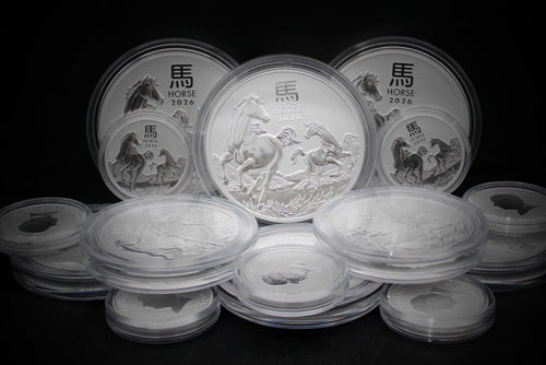 1 oz Australian Silver Lunar Year of the Horse Coin V1538