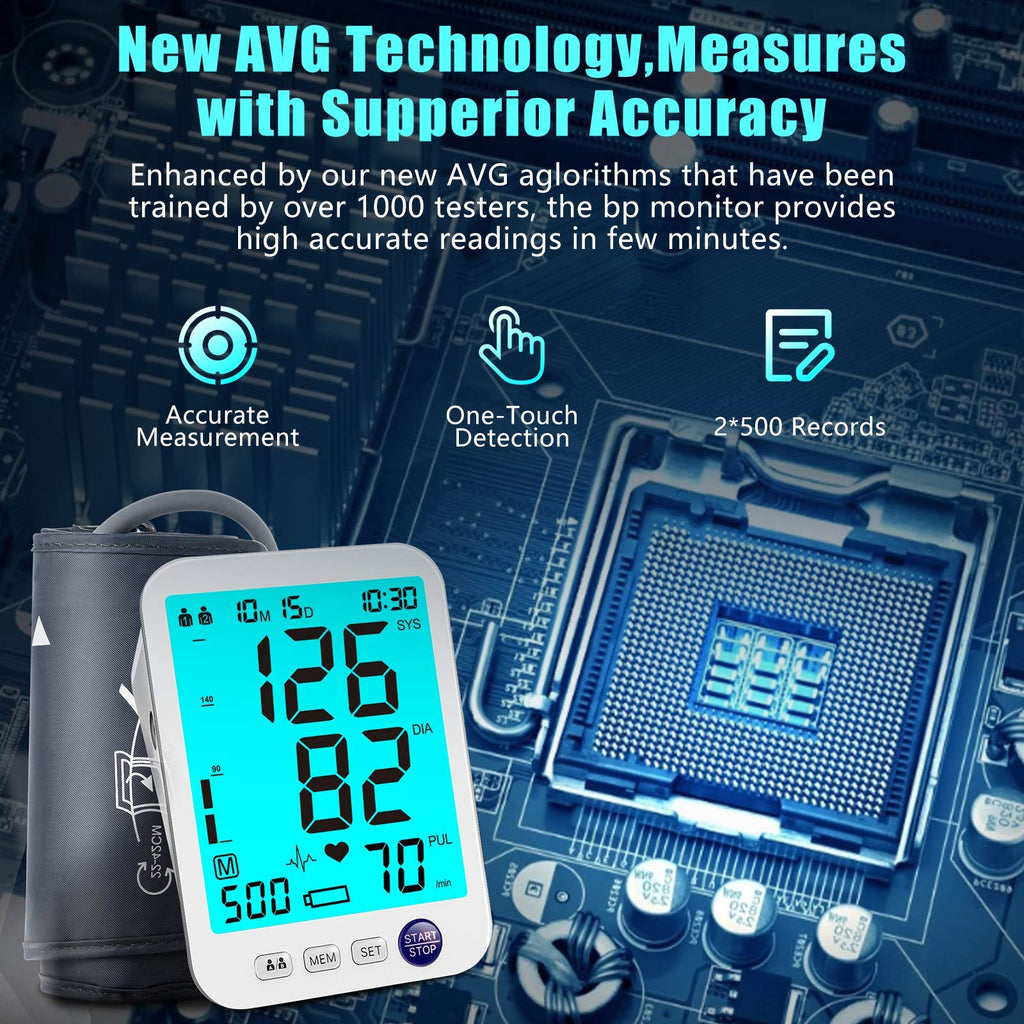 Blood Pressure Monitor 2 Cuff Sizes W73316
