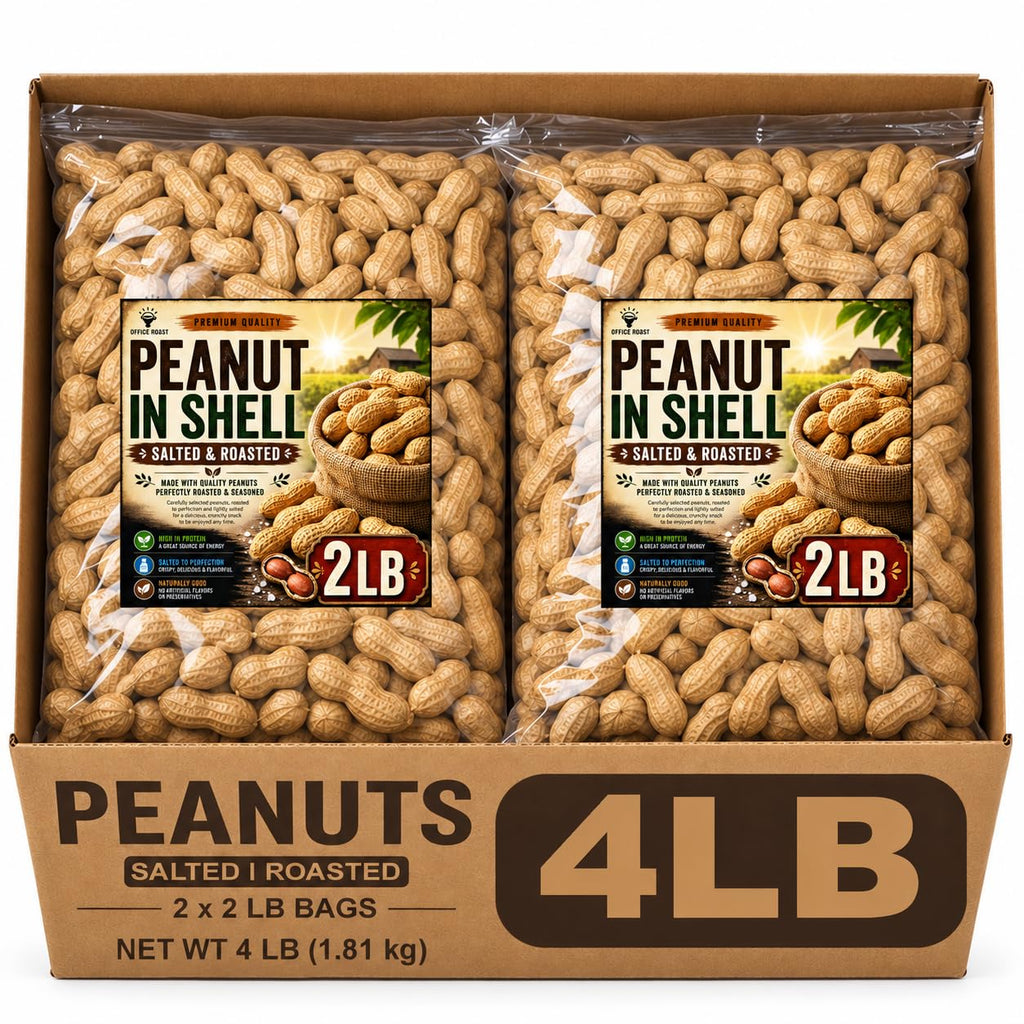 Roasted Salted Peanuts In Shell 4 LB J6223