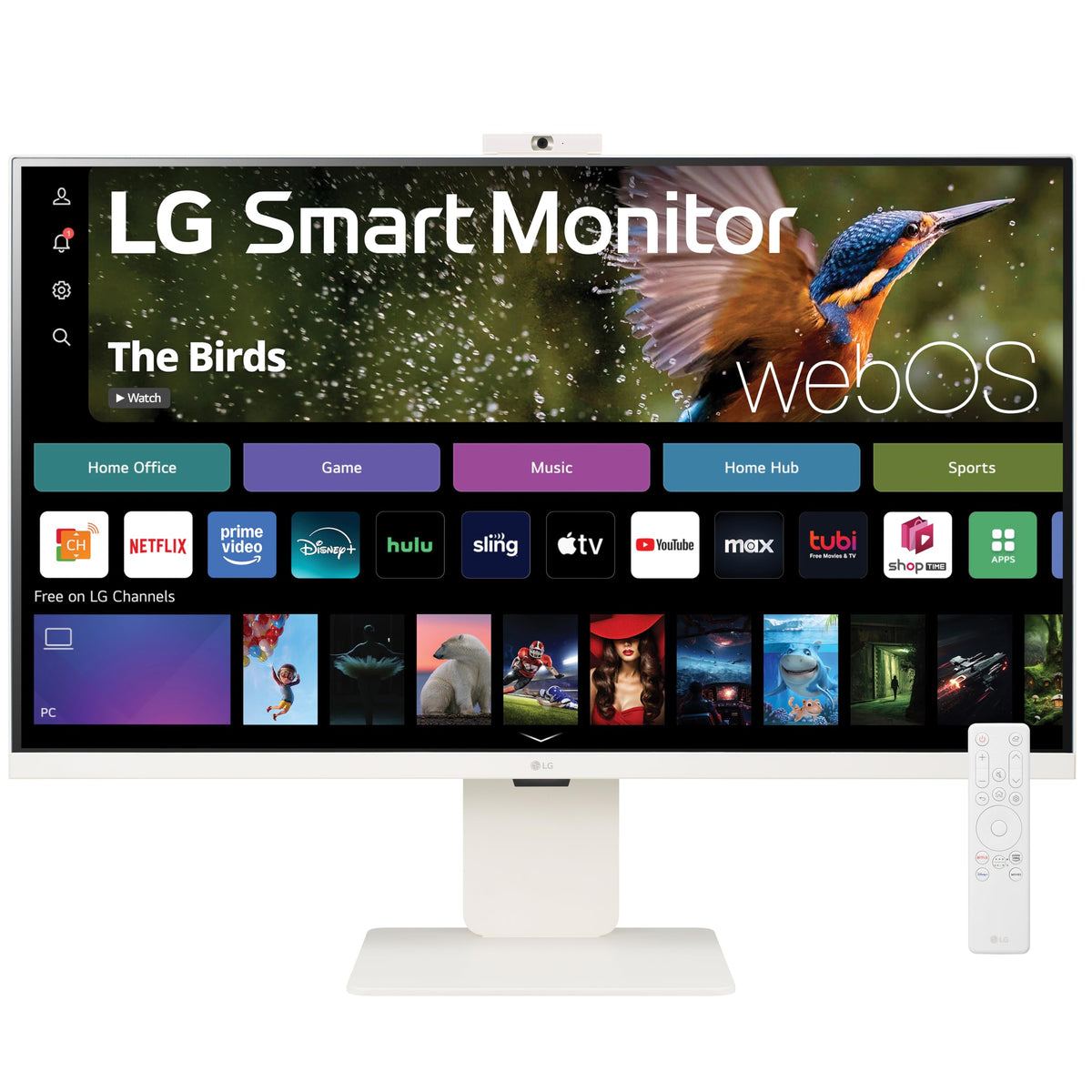 32-inch 4K UHD IPS White Smart Monitor L341