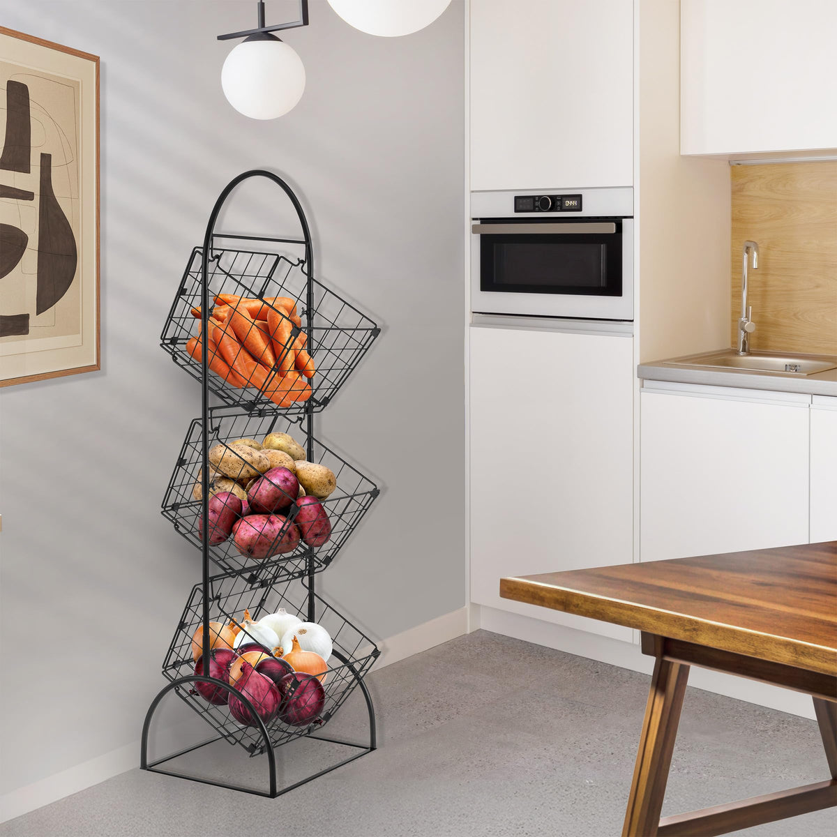 3 Tier Basket Stand V630085
