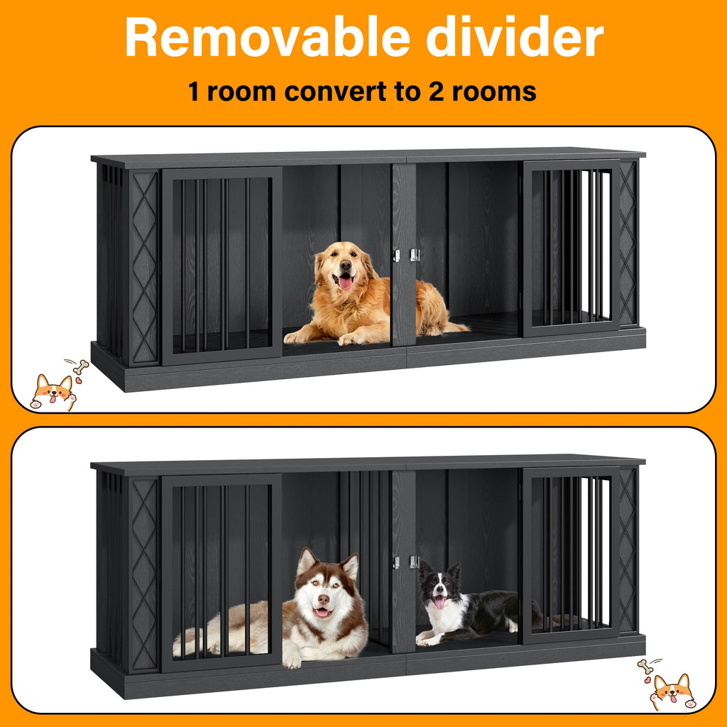 Large Heavy Duty Dog Crate Furniture Y330524