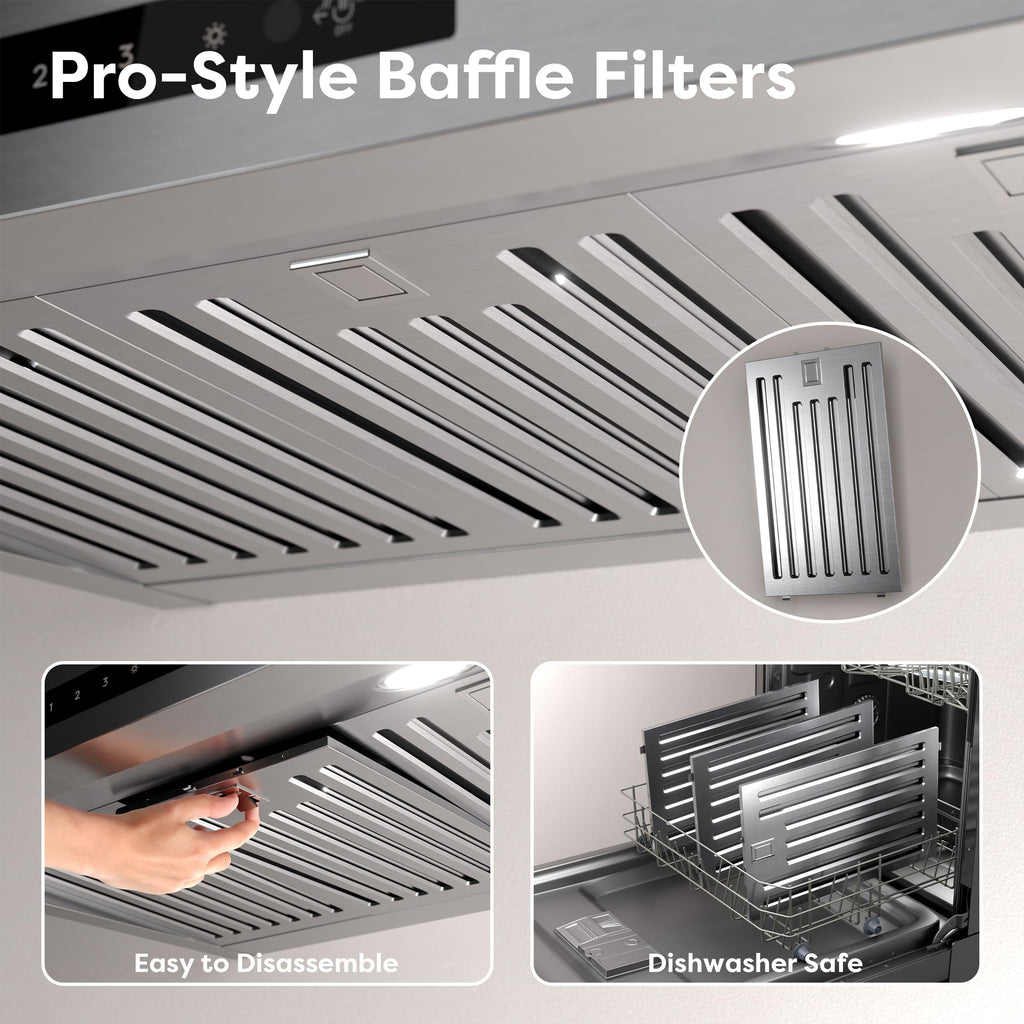 30 Inch Stainless Steel Under Cabinet Range Hood O2920