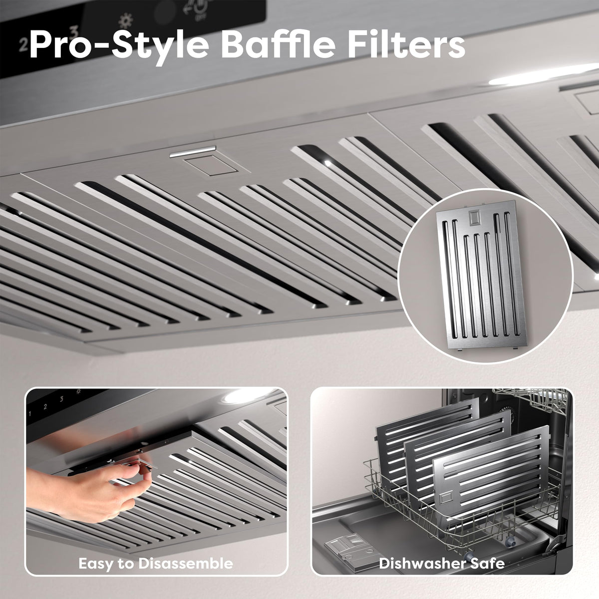 30 Inch Stainless Steel Under Cabinet Range Hood O2920