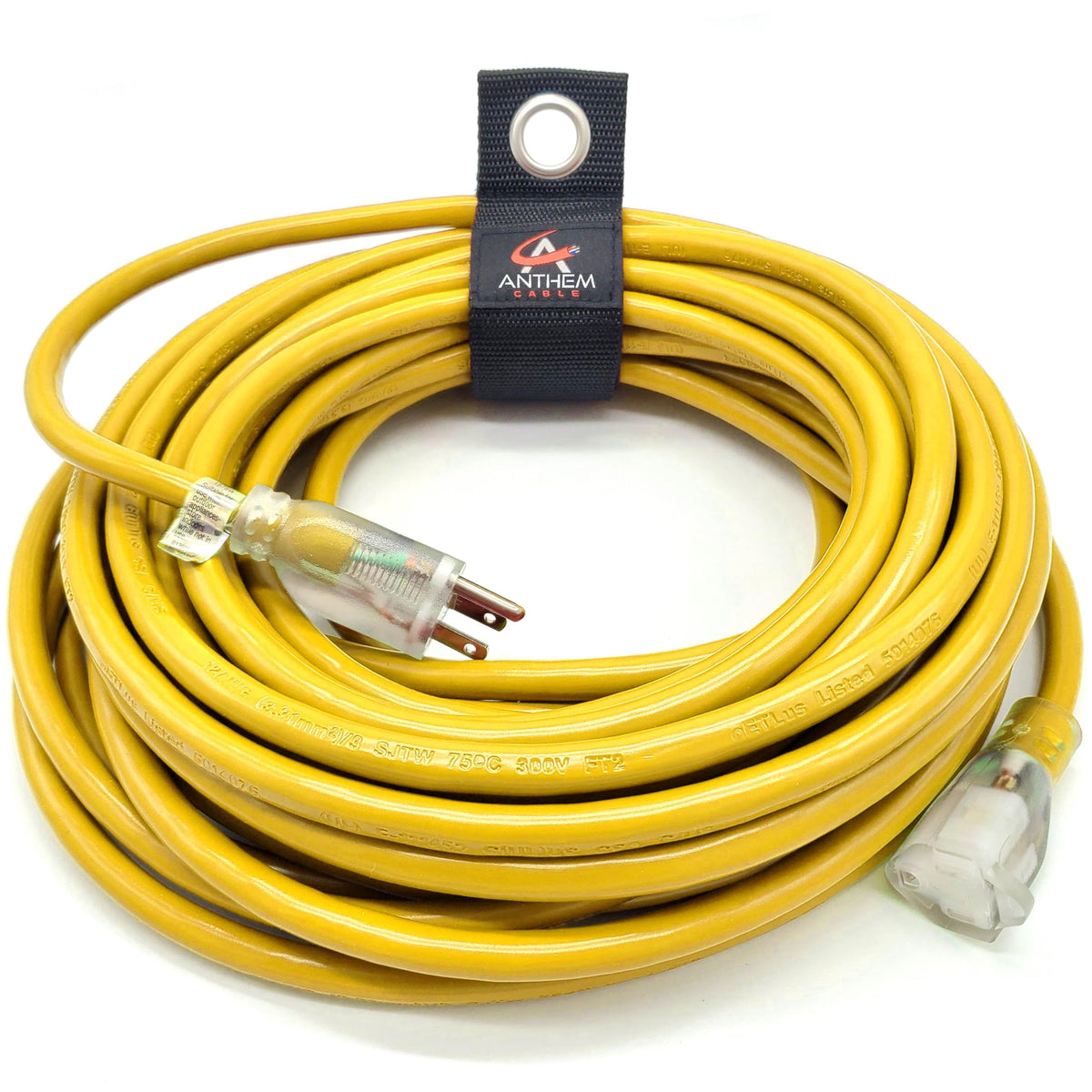 100 ft 12 Gauge Yellow Outdoor Extension Cord T451677