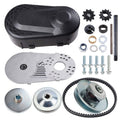 1 Inch Torque Converter Go Kart Pulley Kit with 10T #40 41 and 12T #35 Sprocket Y36589