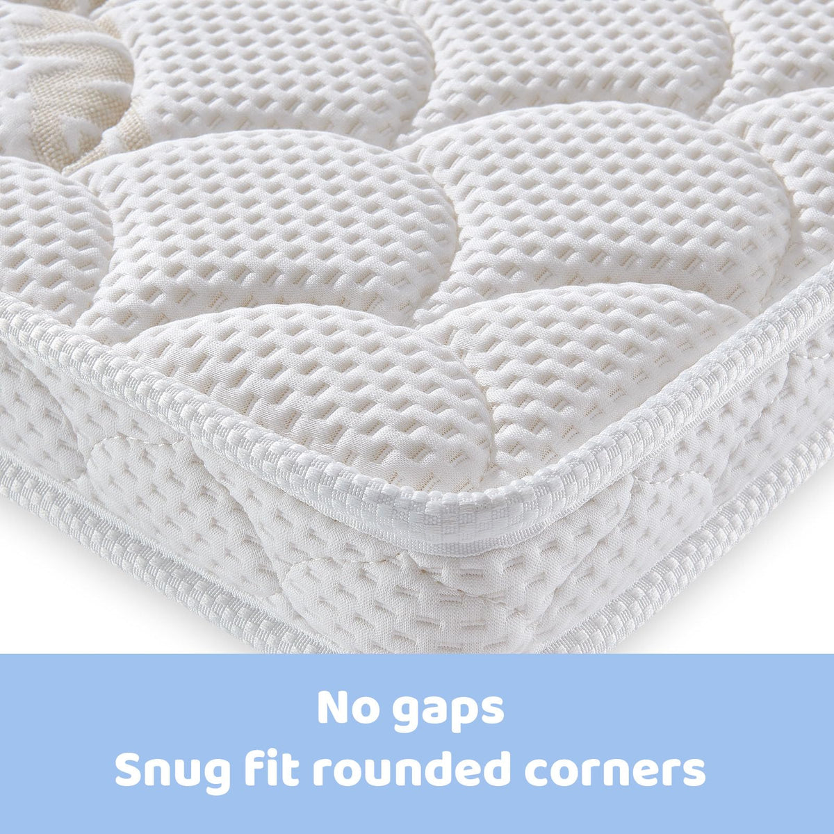 Mini Crib Mattress 38x24x4 Inch Dual Sided Firm Support Comfort Foam X7197