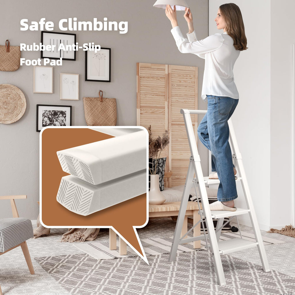Aluminum 3 Step Ladder D531