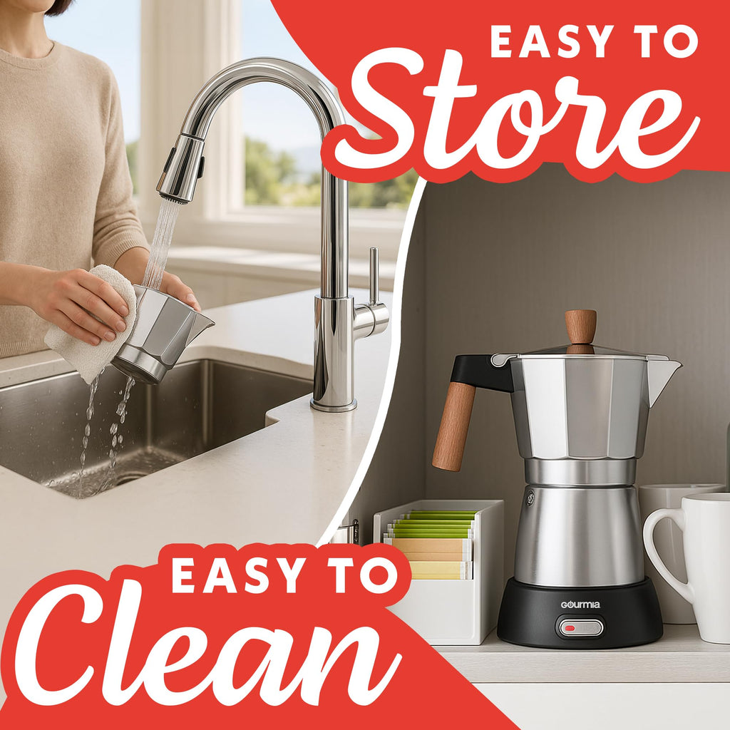 6 Shot Electric Moka Pot Espresso Maker T79108
