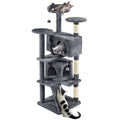 70in Cat Tree with Sisal Scratching Post A488