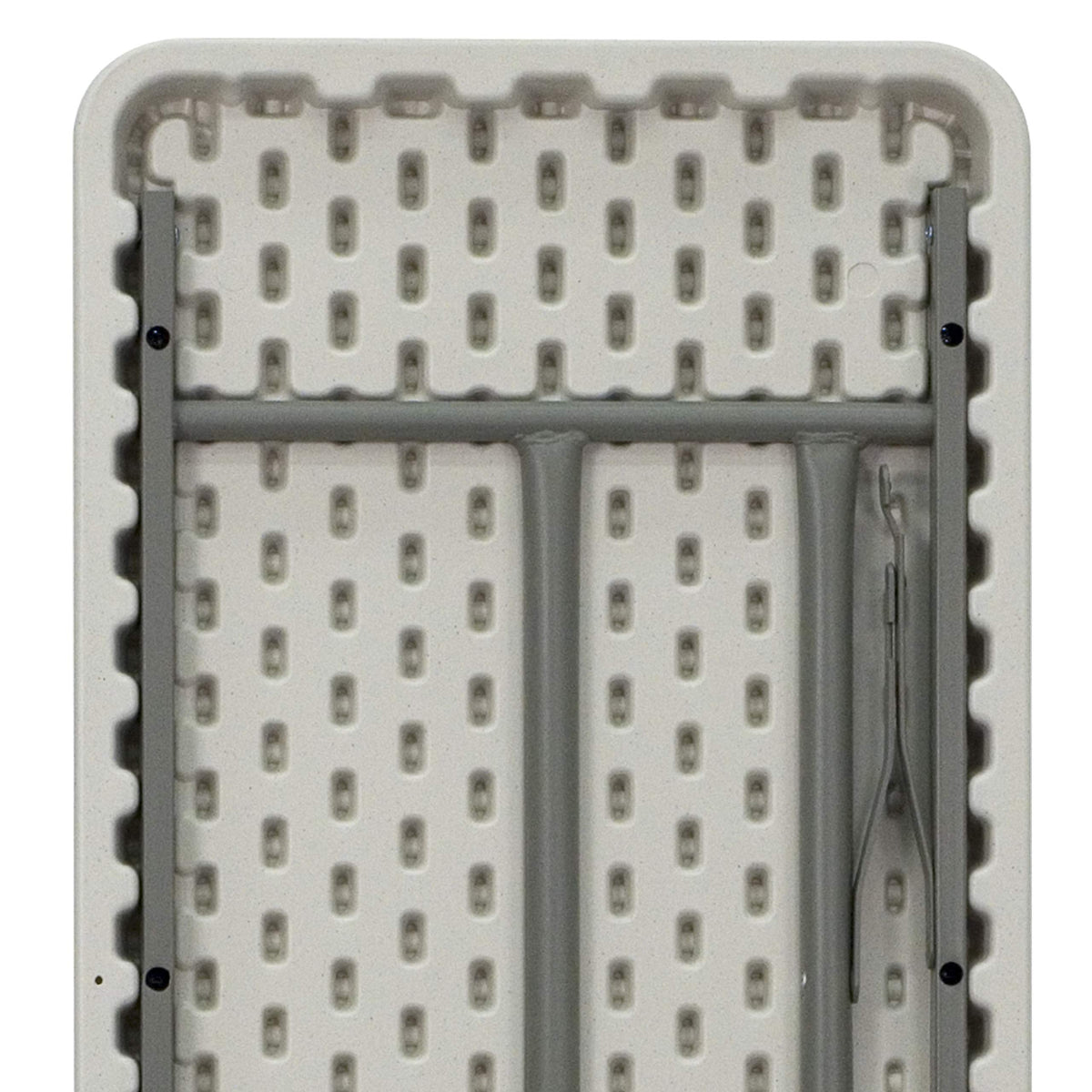 15 Pack 6-Foot Granite White Plastic Folding Training Table G88564