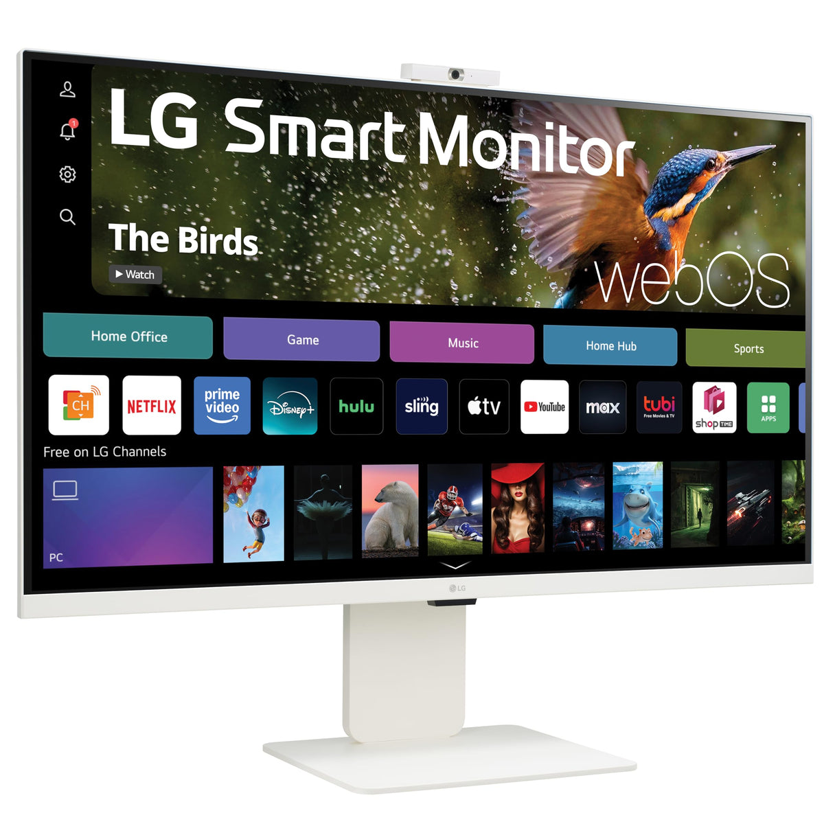 32-inch 4K UHD IPS White Smart Monitor L341