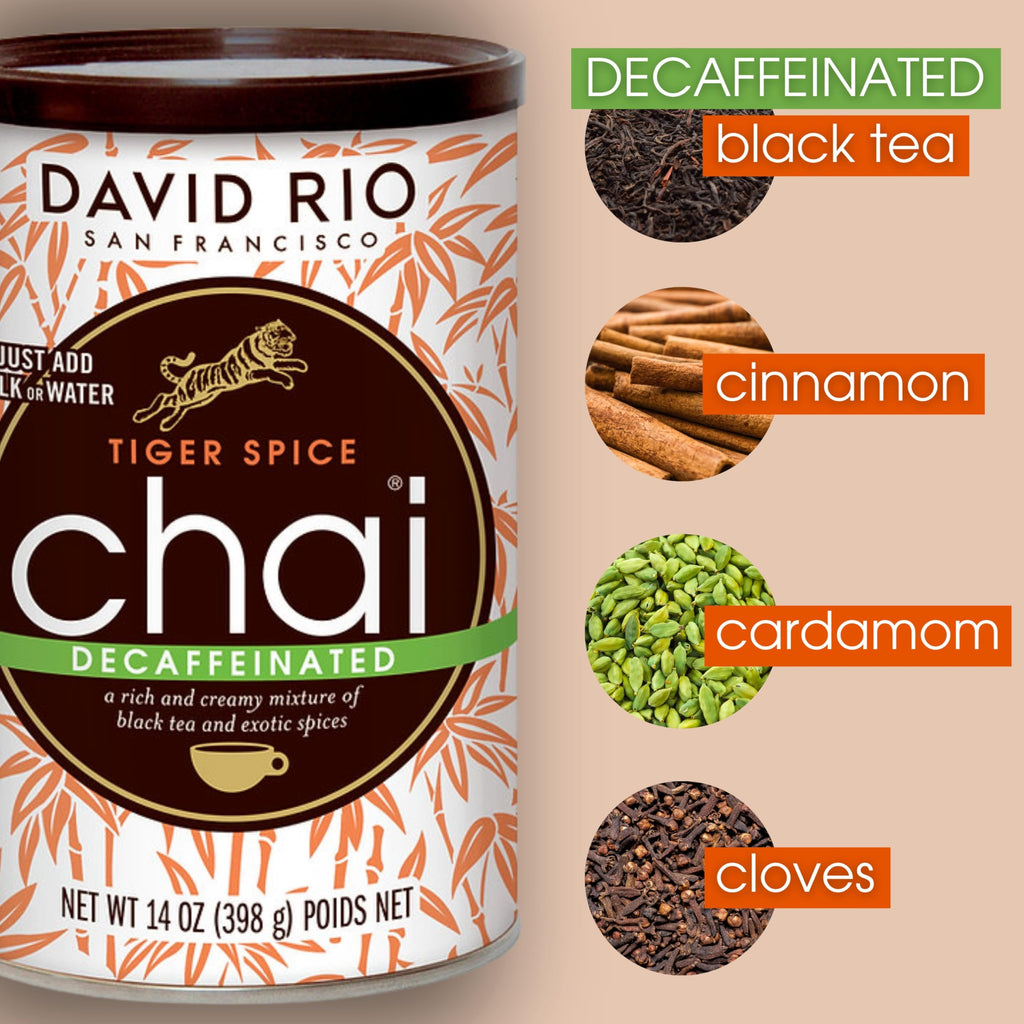 Decaffeinated Chai Tea Latte Mix, 14 Oz W783
